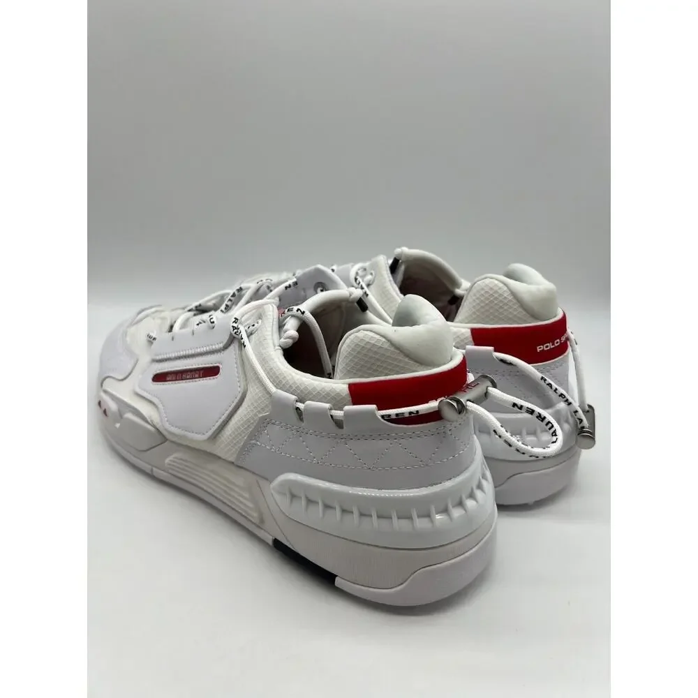 Polo Ralph Lauren Polo Sport PS200 SK LTL White Sneakers Men's Size 11.5